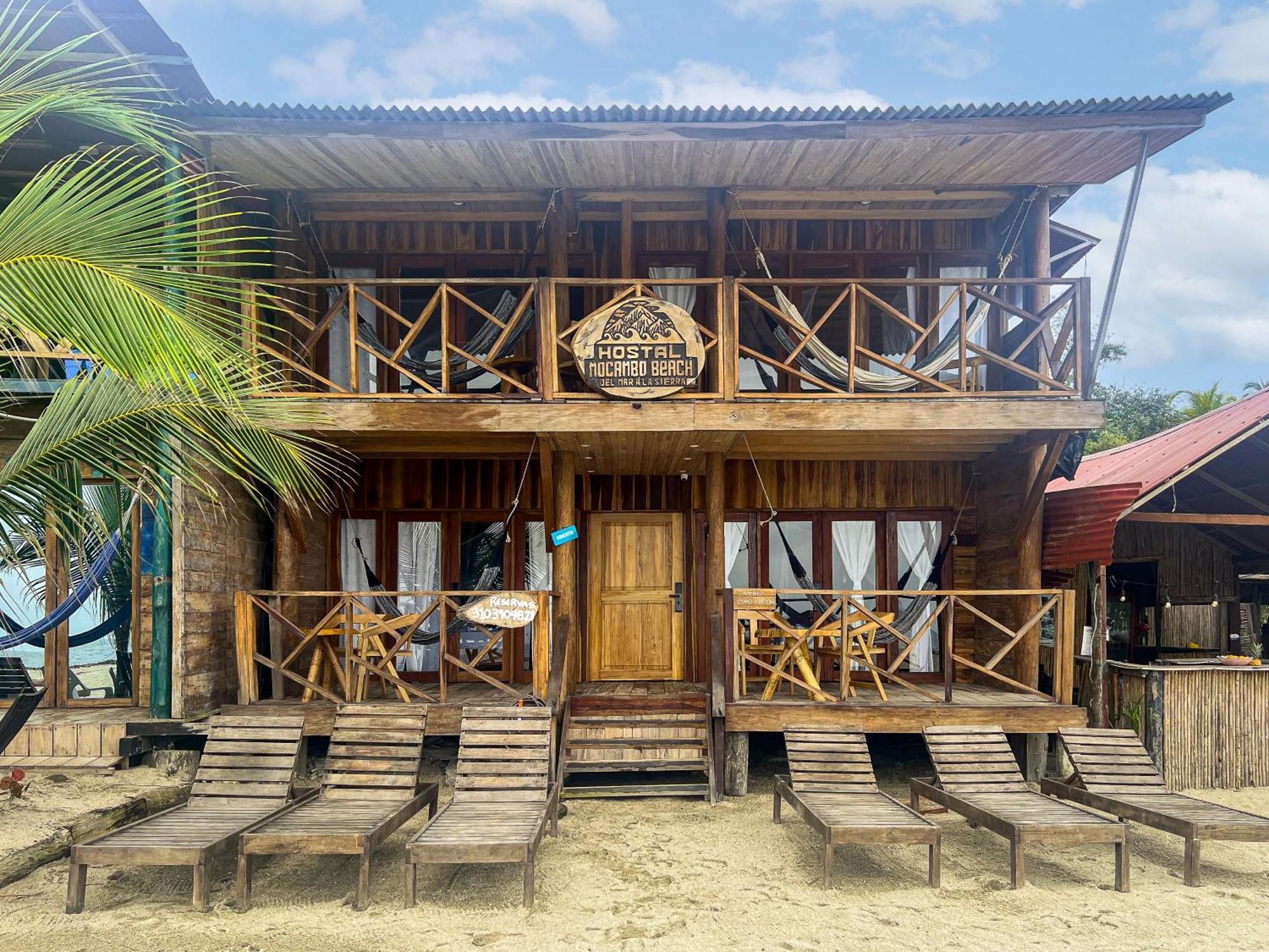 Hostal Mocambo Beach Гуачака Экстерьер фото