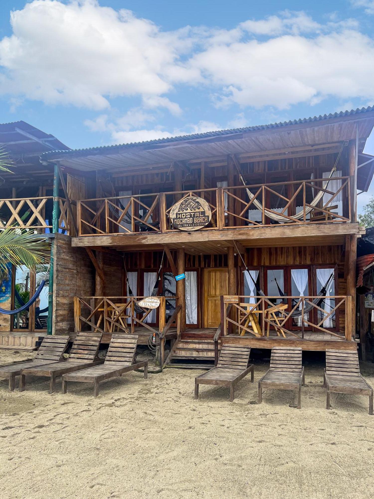 Hostal Mocambo Beach Гуачака Экстерьер фото